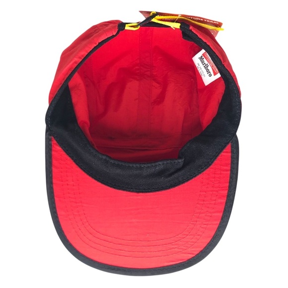 VINTAGE 90s NOS Deadstock Marlboro Adventure Team 5 Panel Strapback Hat Cap - Picture 8 of 10